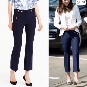 NWT JCrew SAILOR PANT IN BI-STRETCH WOOL - size 14
